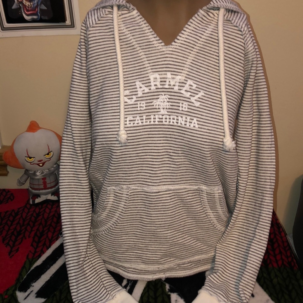 Blue 84 stripped sweater size small new condition